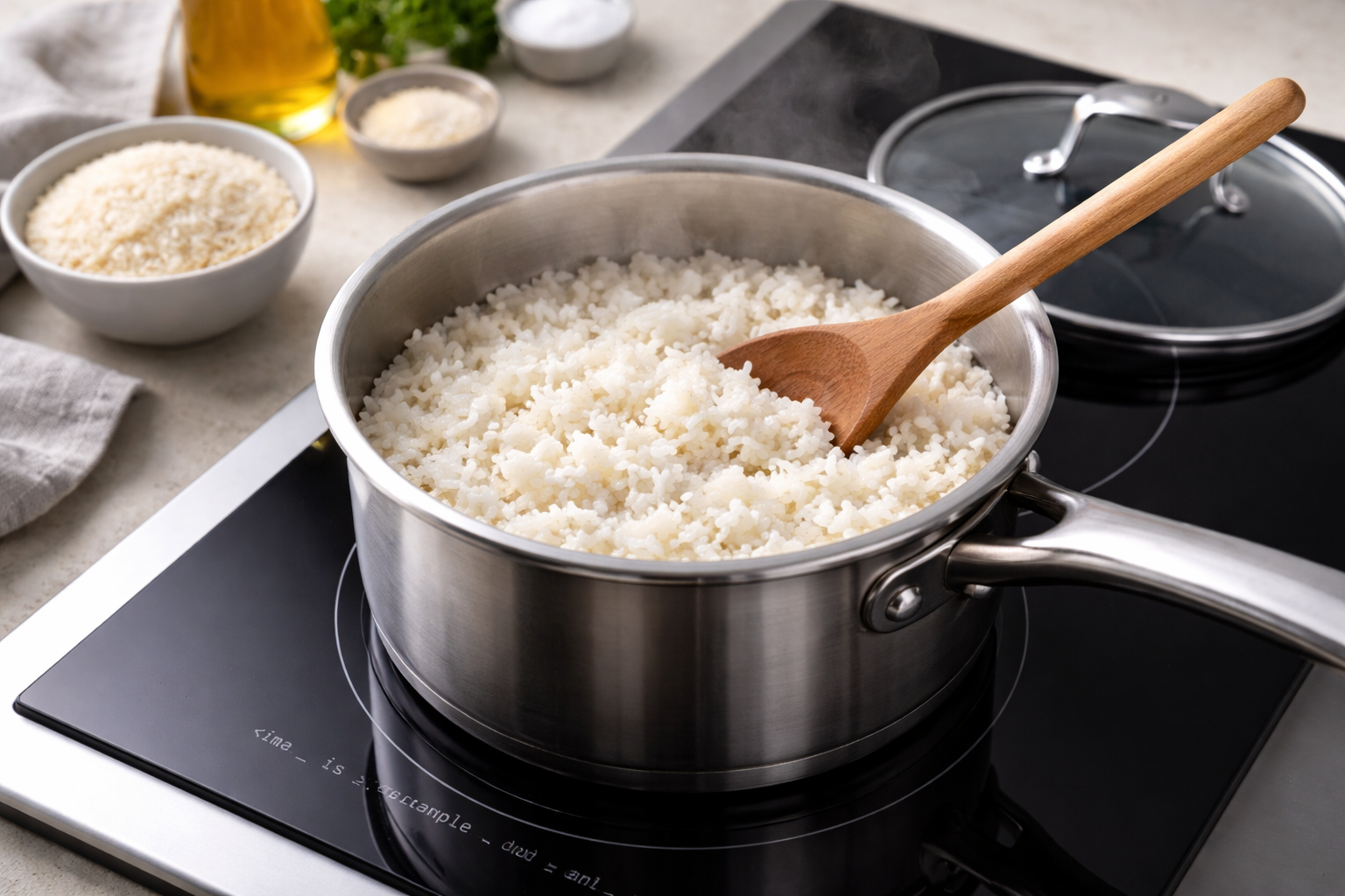 How to Cook Rice on an Induction Stove